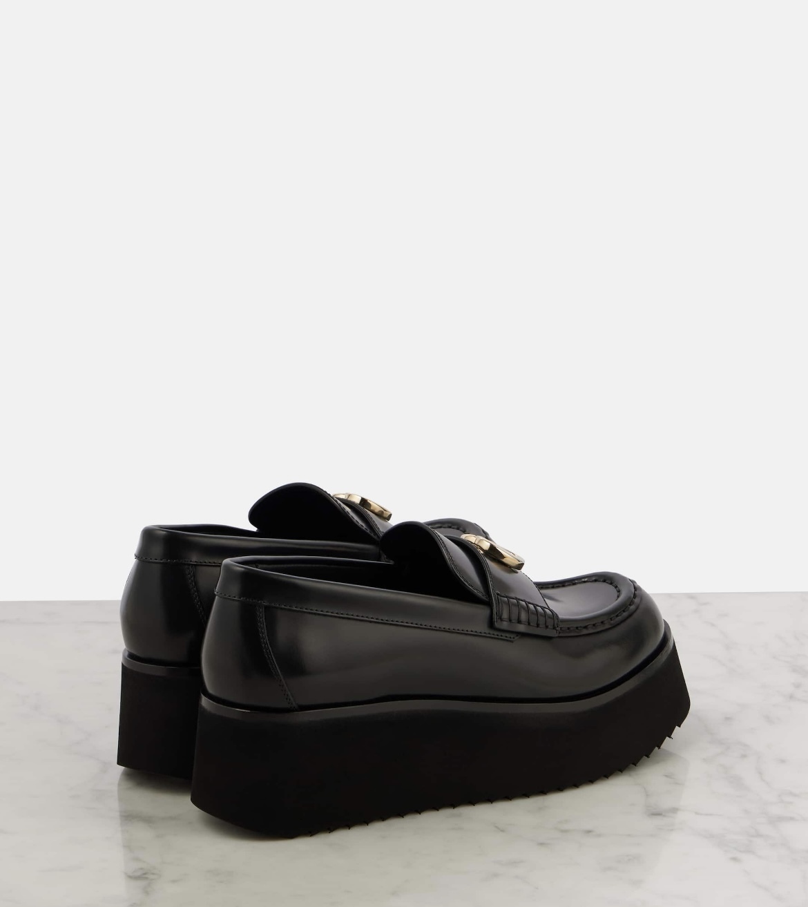 ★GUCCI★関税込♪日本未入荷♪Double G レザー ローファー ☆GUCCI☆関税込♪日本未入荷♪Double G レザー ローファー
