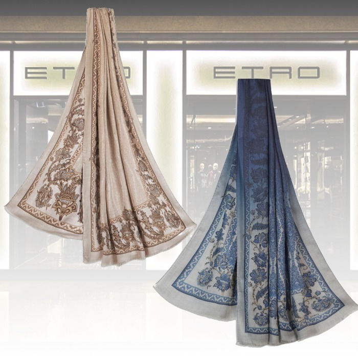 【★完売必至★】ETRO ☆ メダリオン＆フラワー ショール