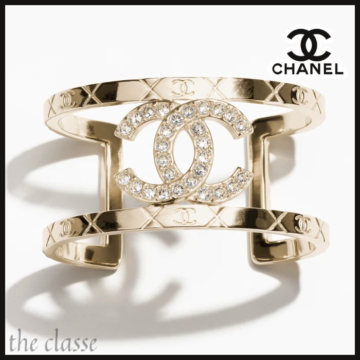【ゴージャス★】繊細に輝く存在感◎ CHANEL バングル