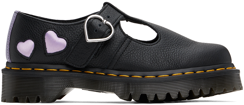 【関税込み】Dr. Martens ブラック Polley Heart メリージェーン