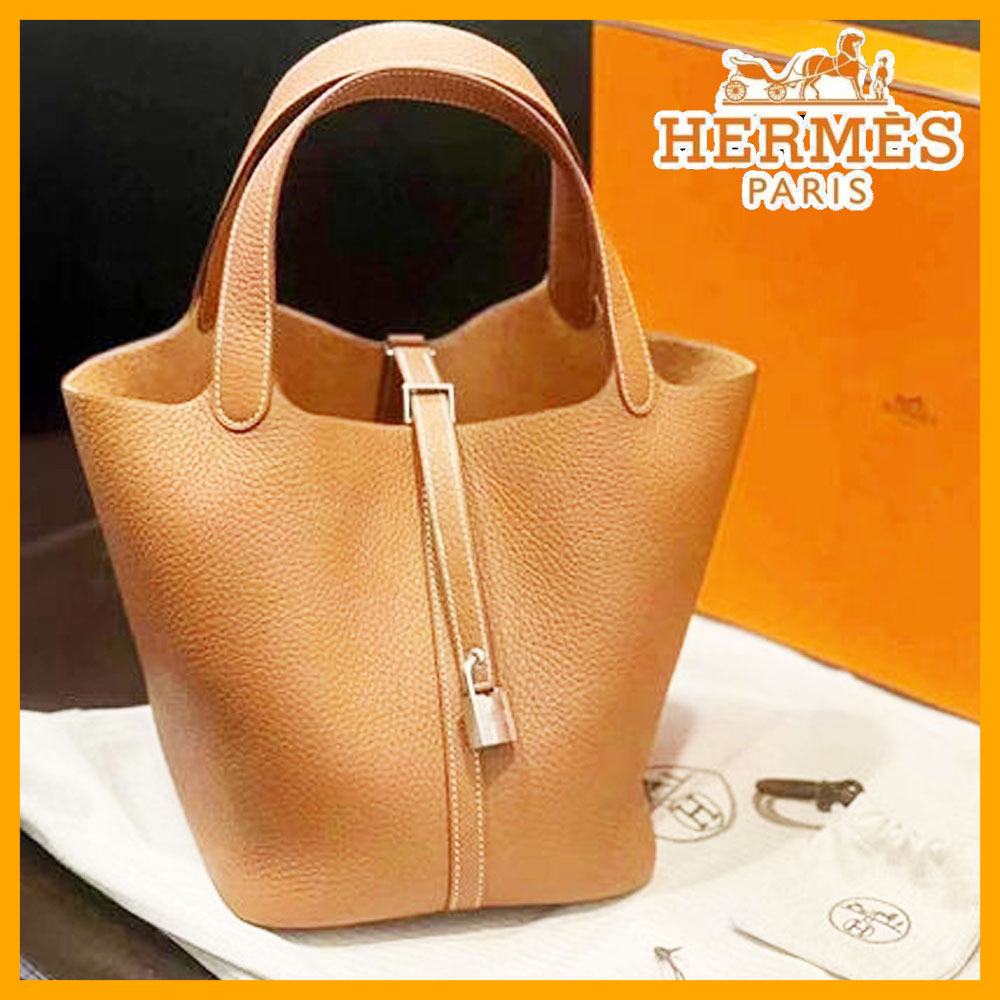 【大人カジュアル!】HERMES ピコタンロック バッグ ハンドバッグ