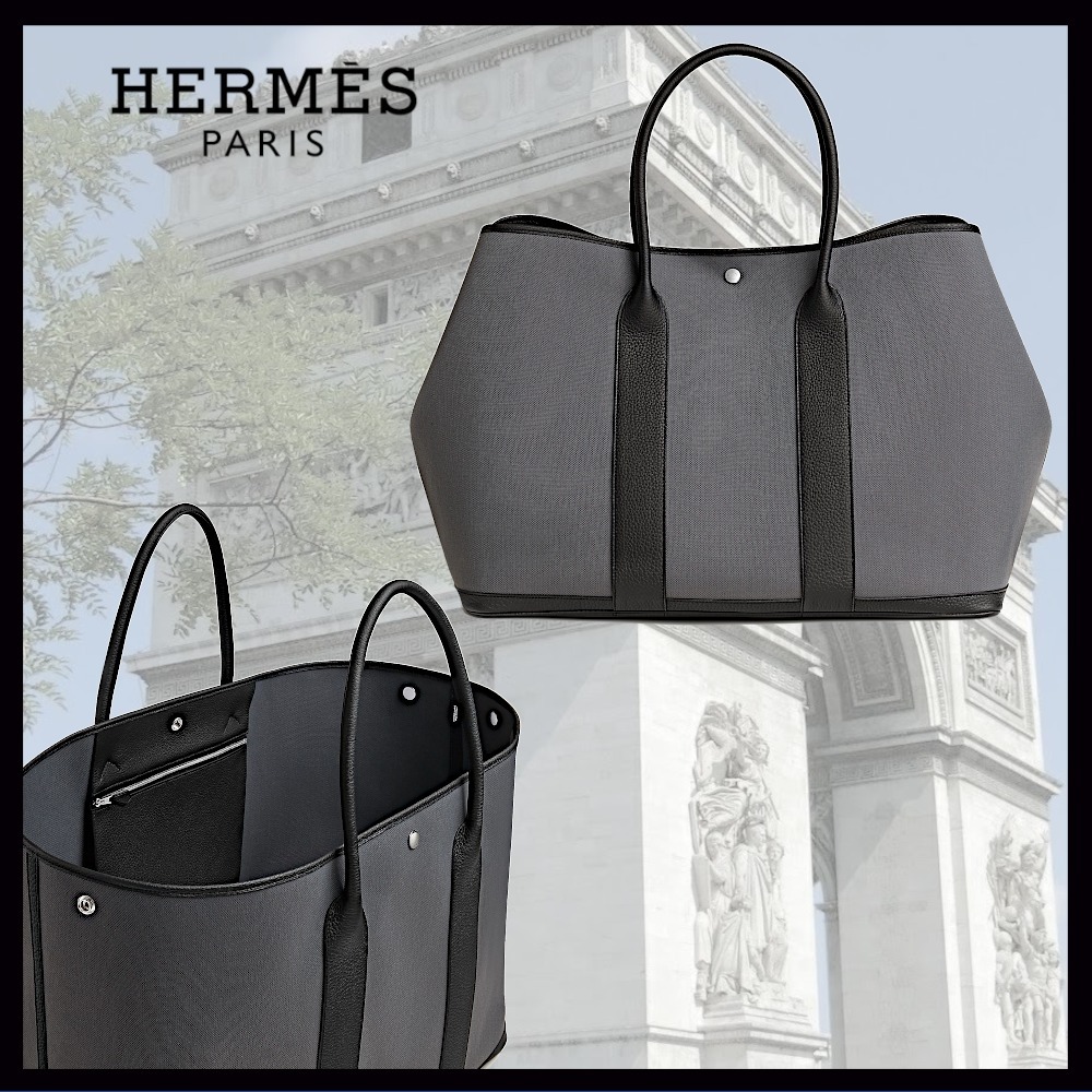 【HERMES 】エルメス◎ ガーデンパーティー49トラベルバッグ