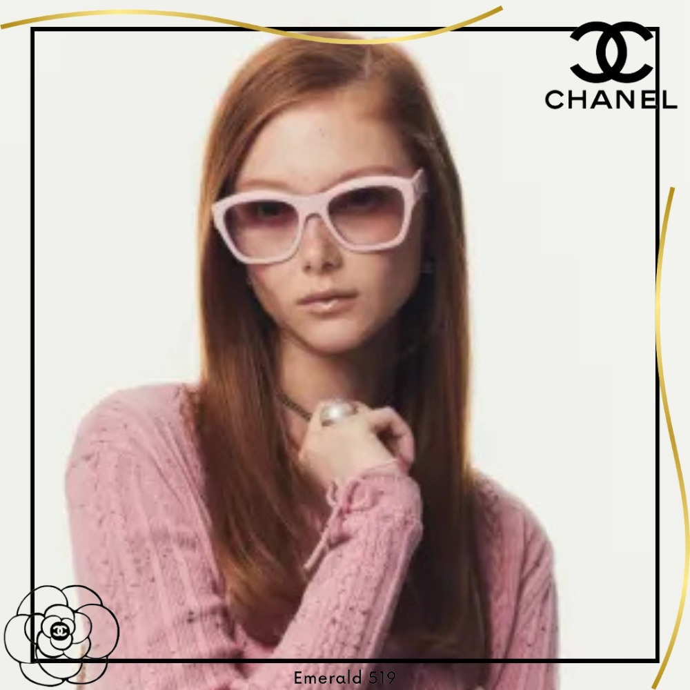2025SS 最新作♡ CHANEL サングラス スクエアシェイプ