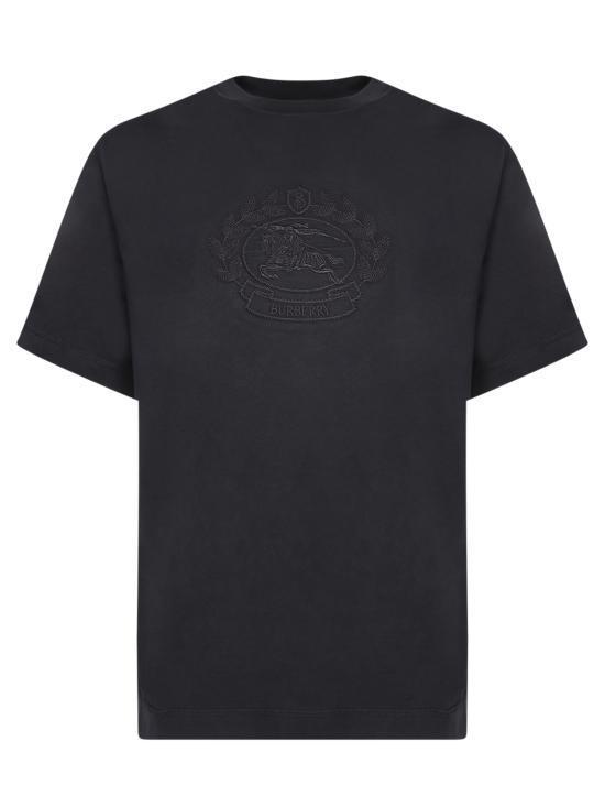 Tシャツ・カットソー BURBERRY Men T Shirts 8095104 A1189 Black
