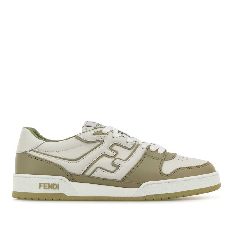 スニーカー FENDI Two-tone leather Fendi Match sneakers
