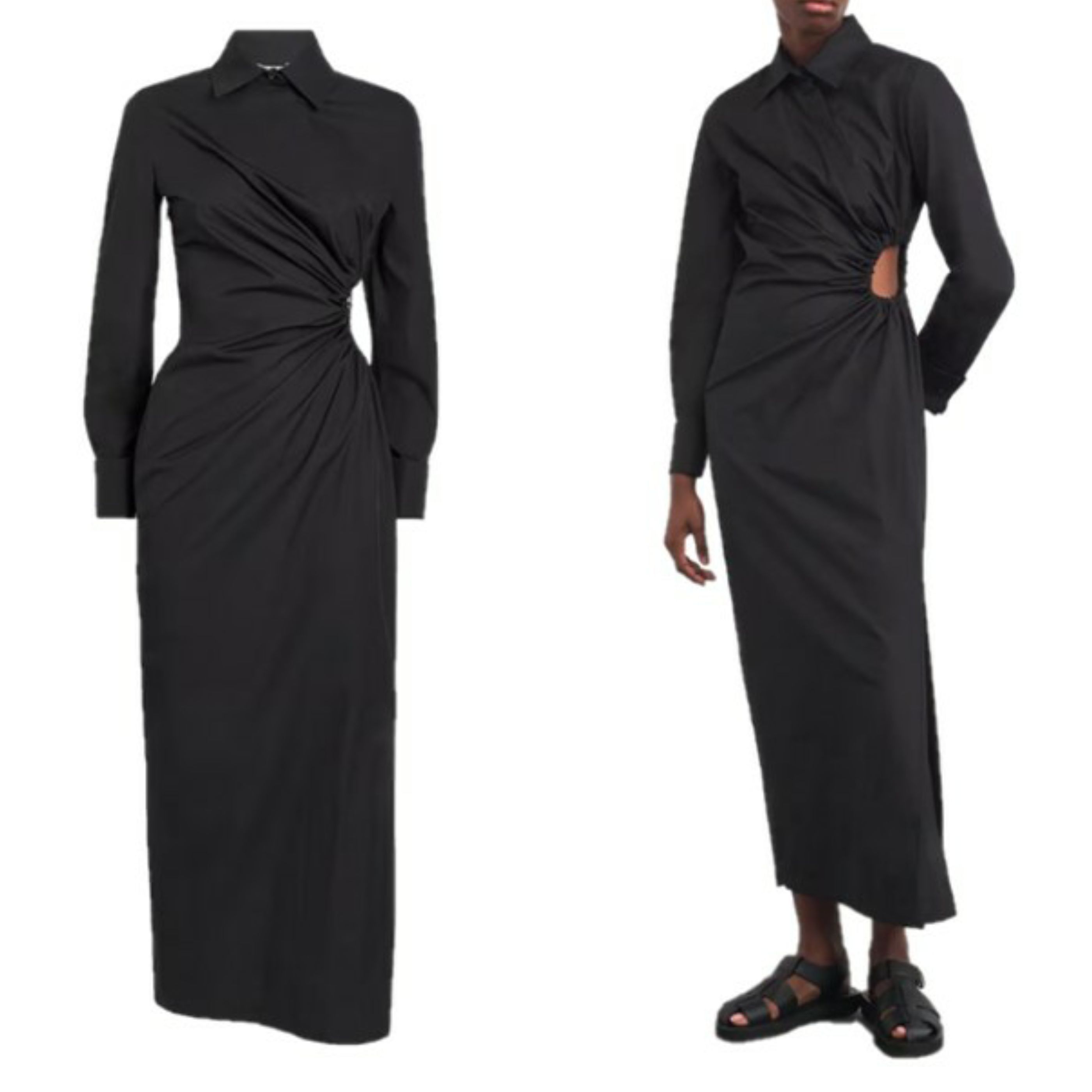 ☆MaxMara☆入手困難☆エレガントCotton Poplin Dress/ETERE