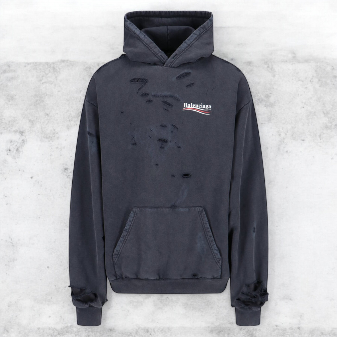 Balenciaga メンズ Political Campaign Layered Hoodie