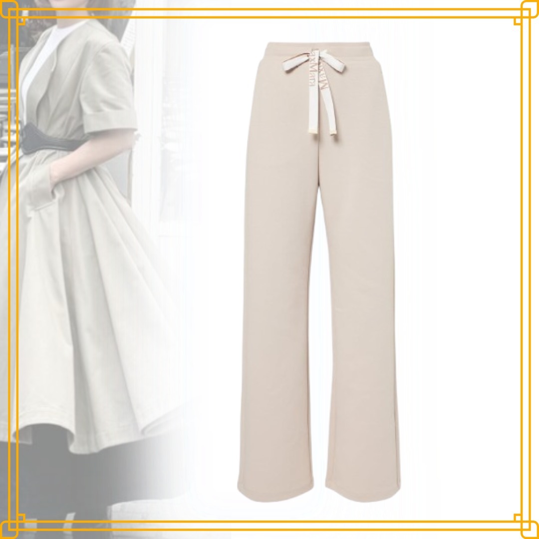 ◆完売必至◆【S Max Mara】Bali ジャージーワイドレッグパンツ