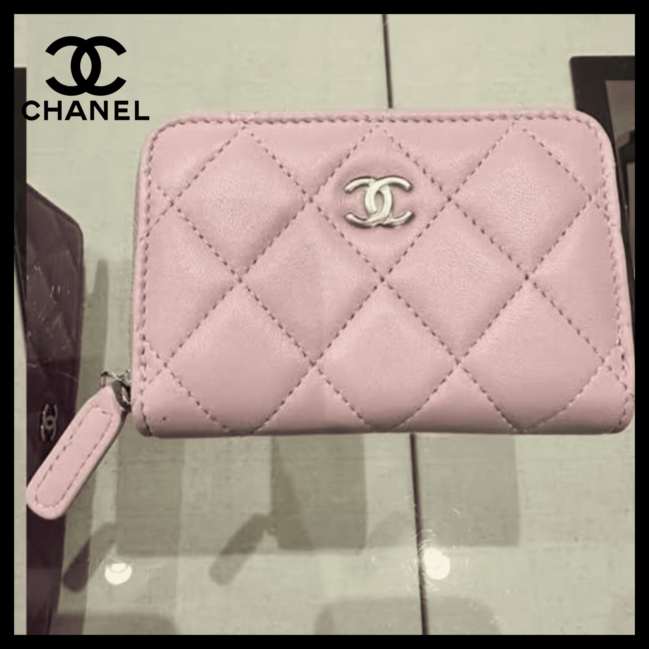永遠の憧れ♪【CHANEL】クラシック ジップ コインパース