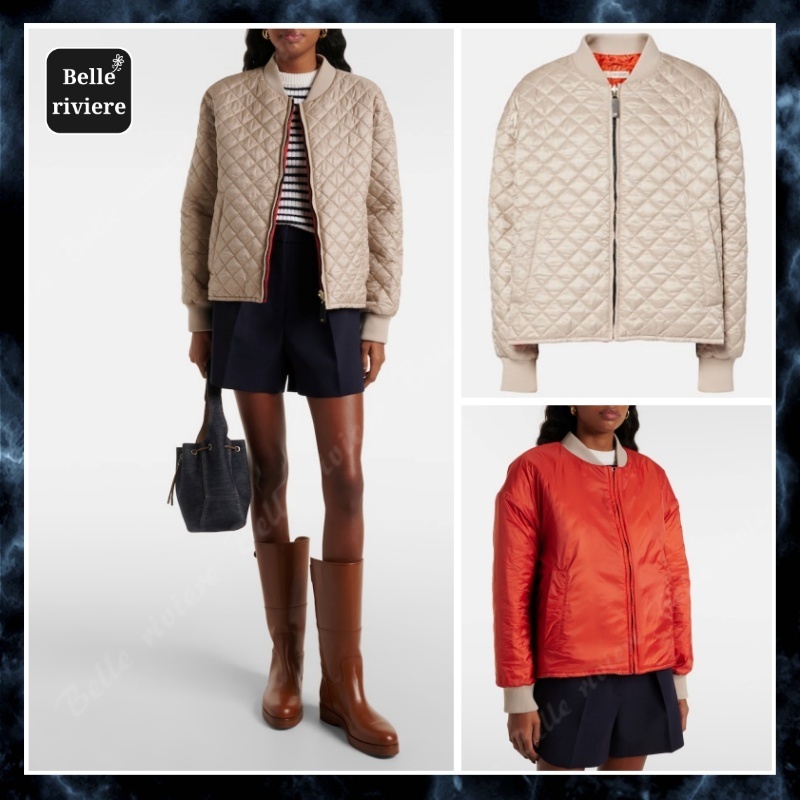 24AW new/Max Mara リシアキルティングジャケット Jacket Beige