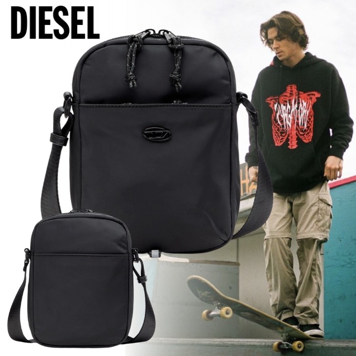 国内直営**DIESEL**d-pack crossbody x クロスボディバッグ DIESEL｜メンズ クロスボディバッグ D-PACK D-PACK CROSSBODY X