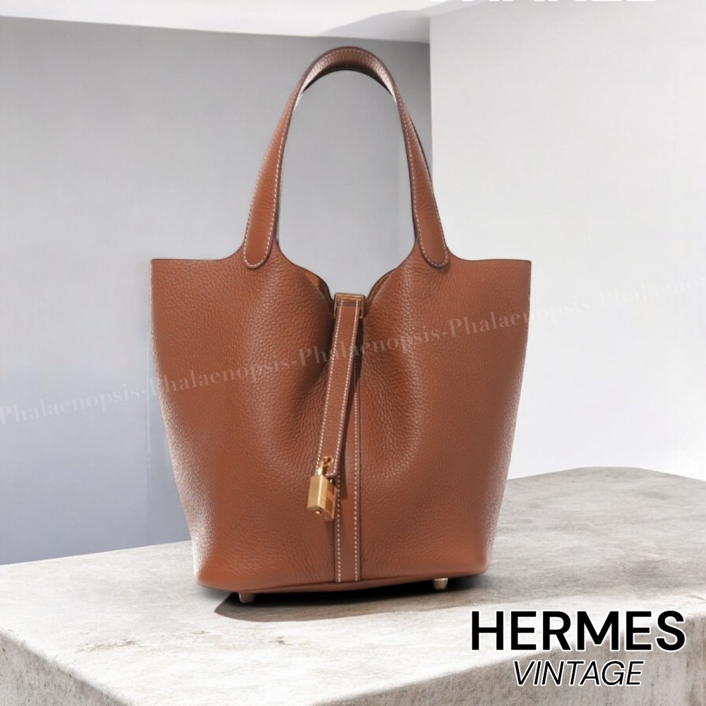 VINTAGE●HERMES●ピコタンロック 22 バッグ