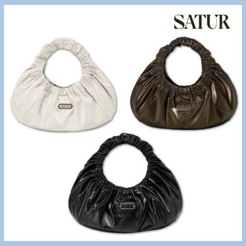 【SATUR】Scrunchie Medium Shoulder Bag R4954