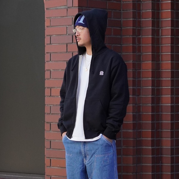 国内発】 BlackEyePatch / SMALL OG THERMAL ZIP HOODIE