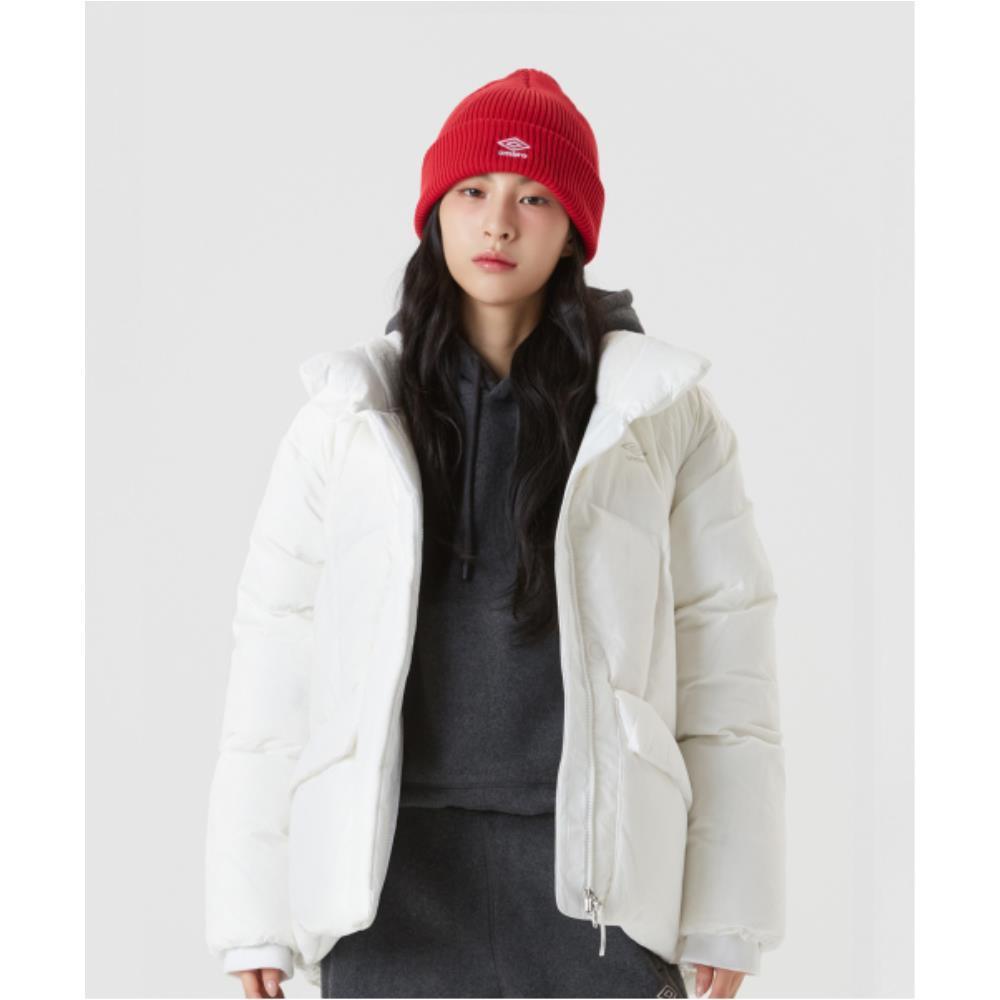 ◆UMBRO◆ Women's Cozy Silhouette Goose Down Jacket Ivory UP