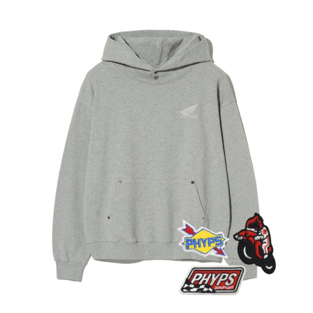パーカー・フーディ HONDA MOTORCYCLE KOREA Honda Small Wing Rivet point Hoodie G