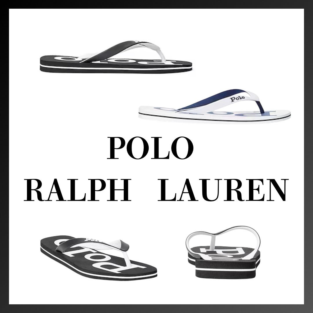 POLO RALPH LAUREN ポロ ロゴ トングサンダル