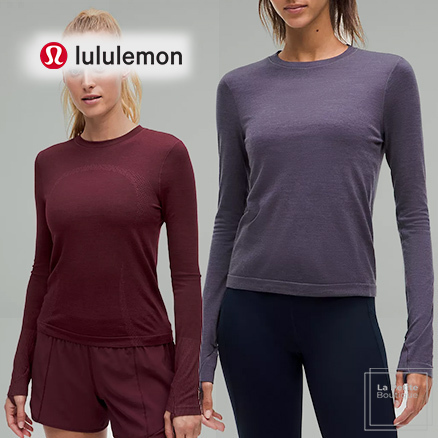 【lululemon】ロンT Swiftly Wool Long-Sleeve Shirt ウエスト丈