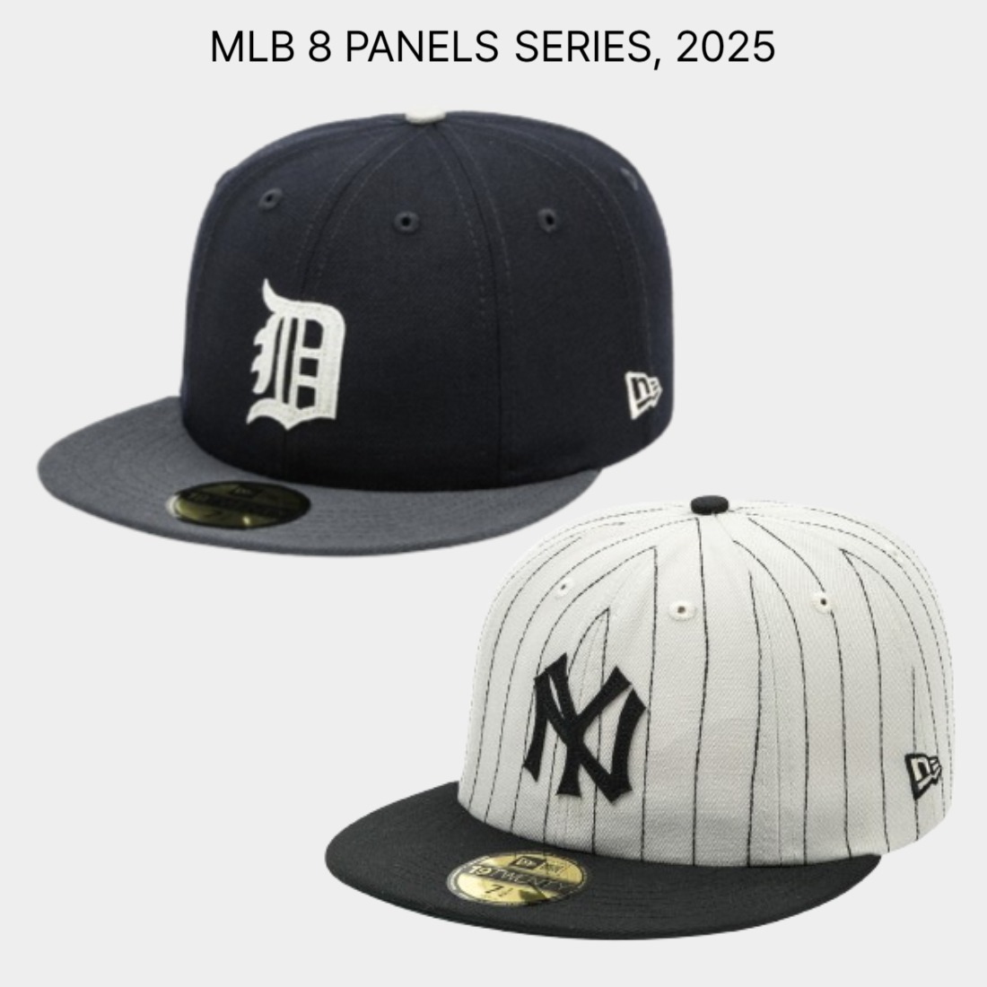Newera■MLB 8Panel Series Size Cap ■送料込