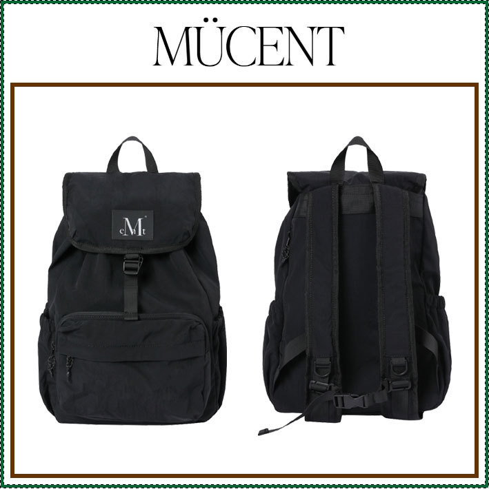 【MUCENT】 NOVE WIDE POCKET BACK PACK UNISEX /追跡付