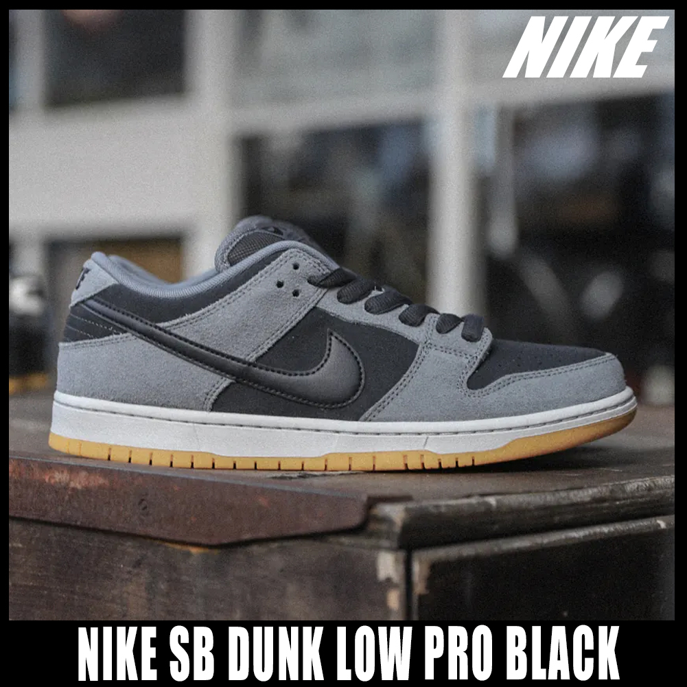 ◆正規品◆NIKE SB DUNK LOW PRO BLACK◆関税込◆男女共用◆人気