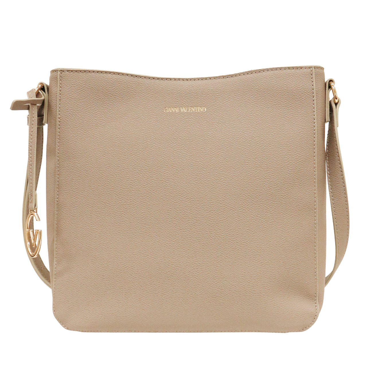 GIANNI VALENTINO ショルダーバッグ GV004 GREIGE
