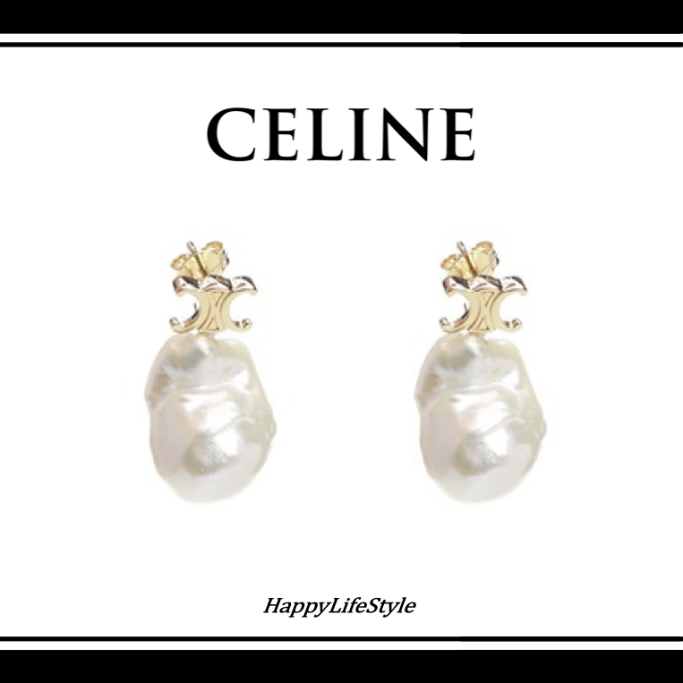 エレガントな品格◇Les Perles Baroque ピアス◇CELINE