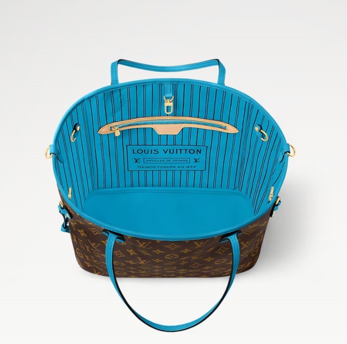 【リバーシブルで楽しむ/ブルー】Louis Vuitton ネヴァーフルMM リバーシブルで楽しむ/ブルー】Louis Vuitton ネヴァーフルMM