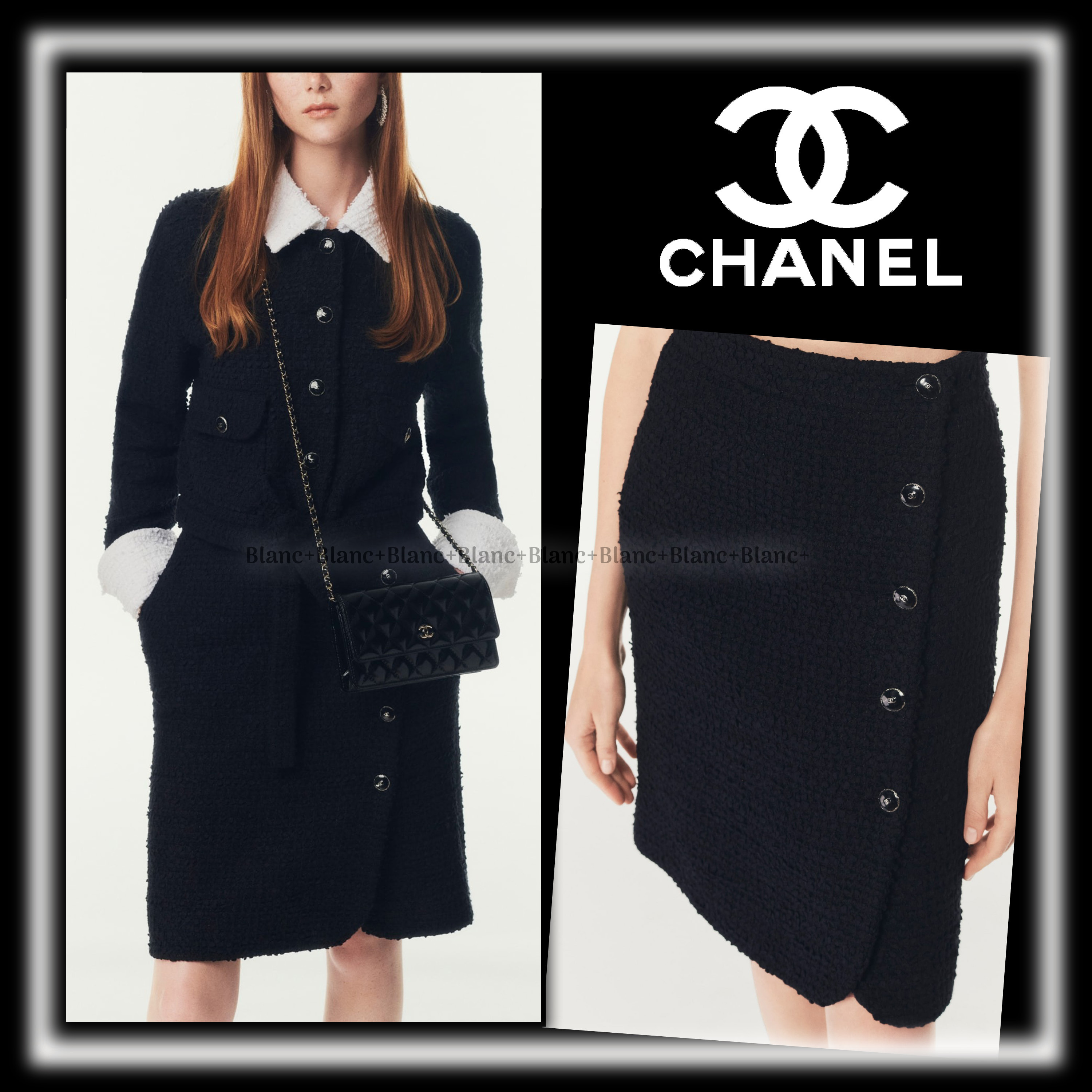 上品ツイード♡【CHANEL】スカート