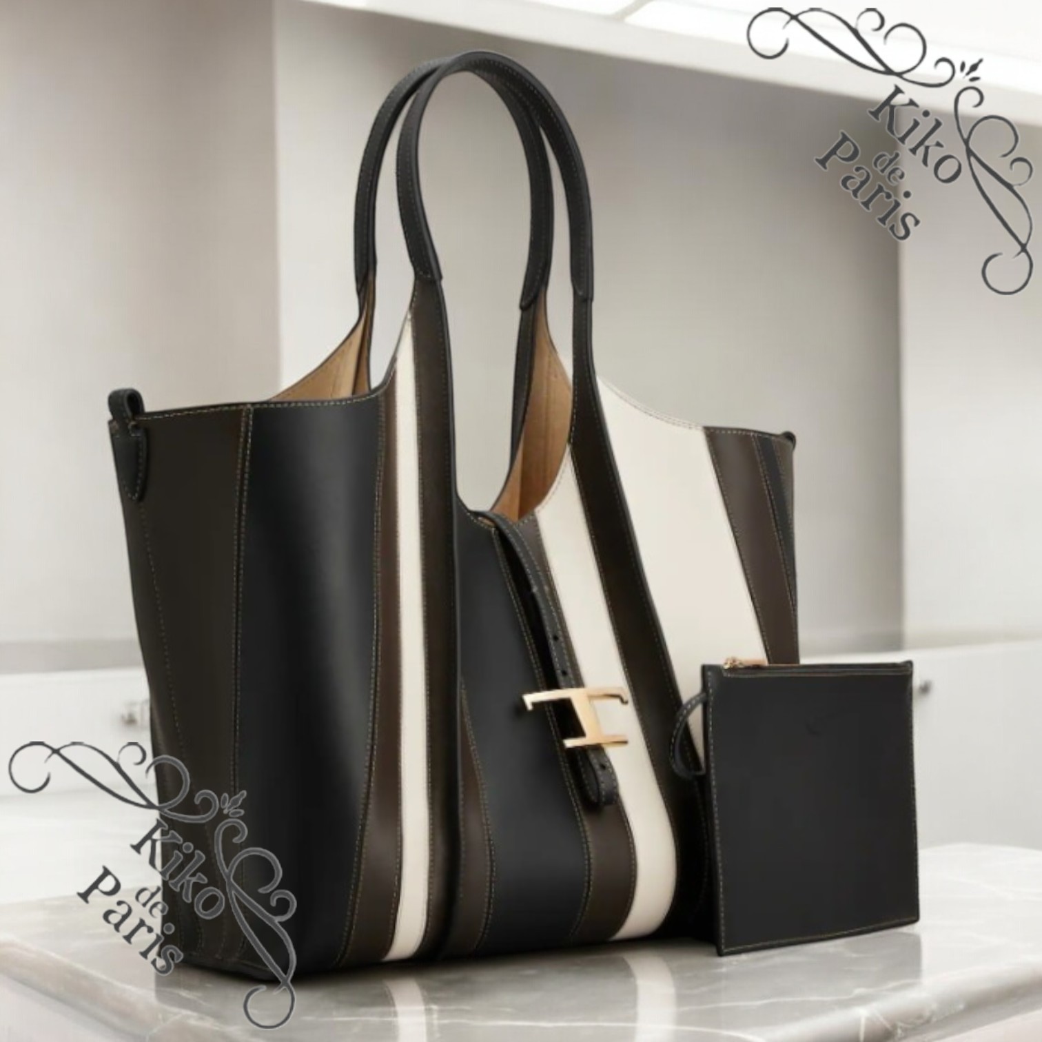 TOD'S 直営店より T Timeless ショッピングバッグ ミディアム
