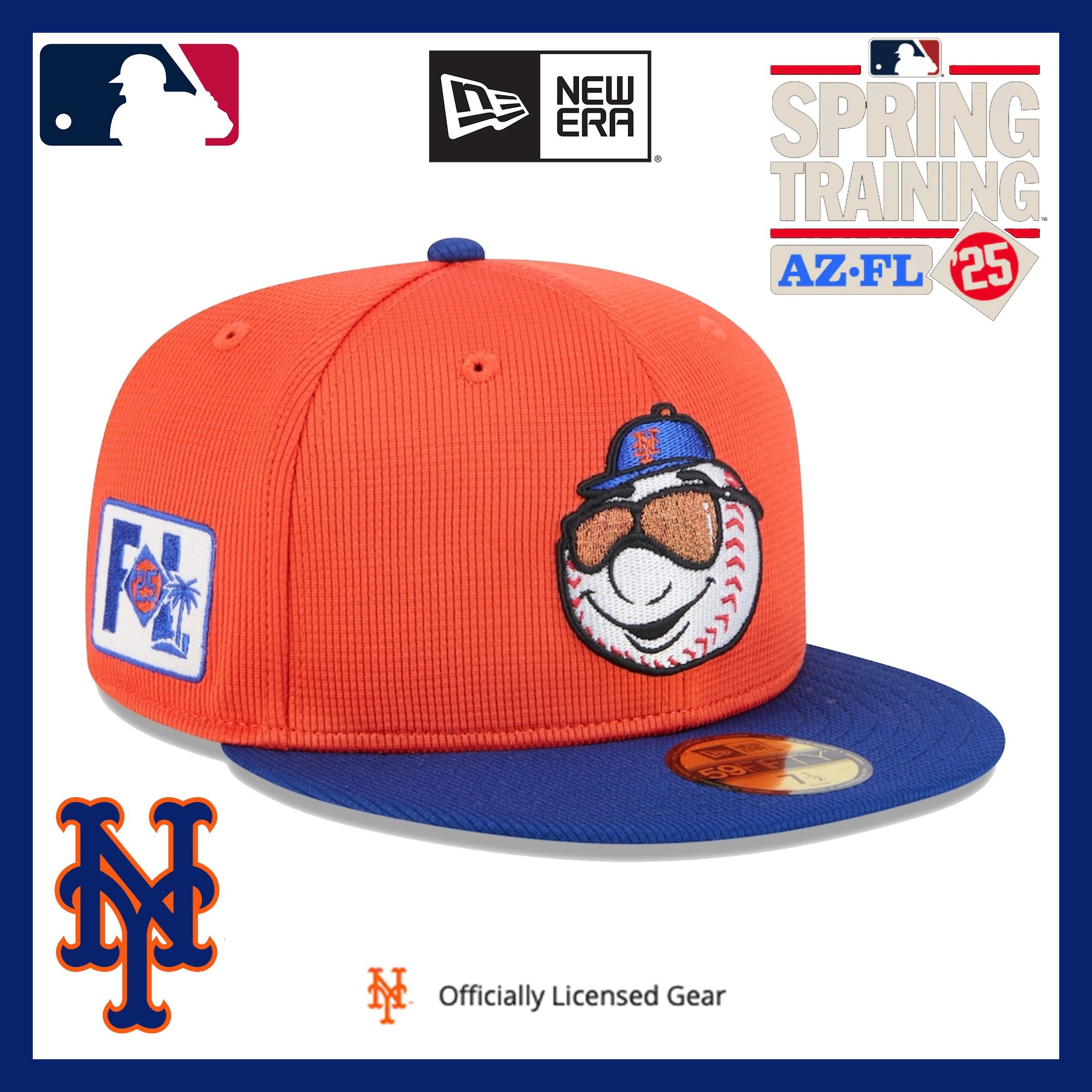 NE 2025メッツ公式 スプリングトレーニング Cap 千賀滉大
