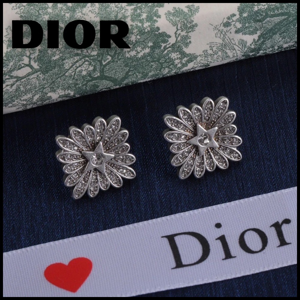 【上品な輝き♪】Dior★クリスタル ピアス