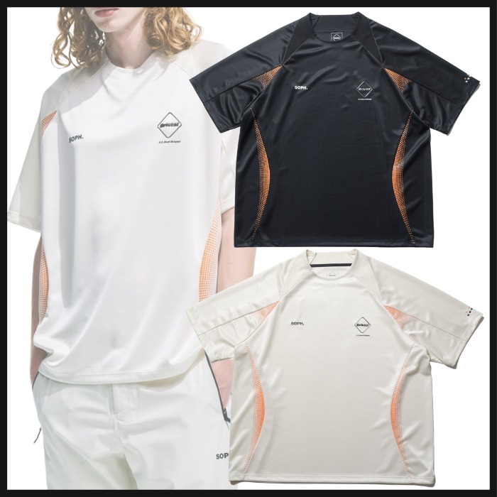 国内発送【F.C.R.B.】AUTHENTIC S/S GAME SHIRT / スポーツ ロゴ