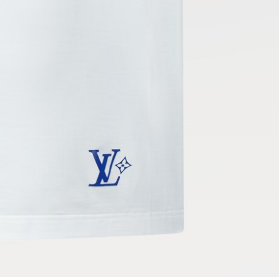 Louis Vuitton《グラフィック コットンTシャツ》ホワイト 直営店