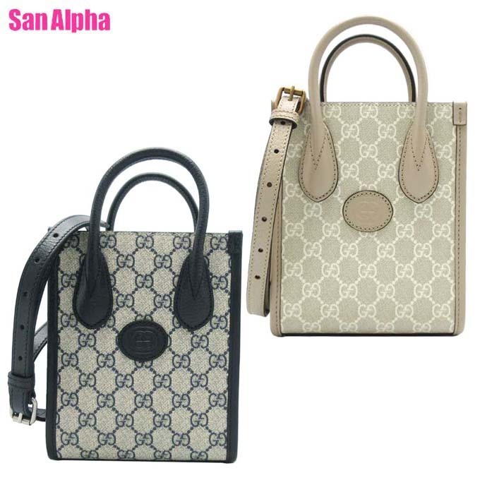 国内即送 GUCCI インターロッキングG 2WAY ミニバッグ 671623