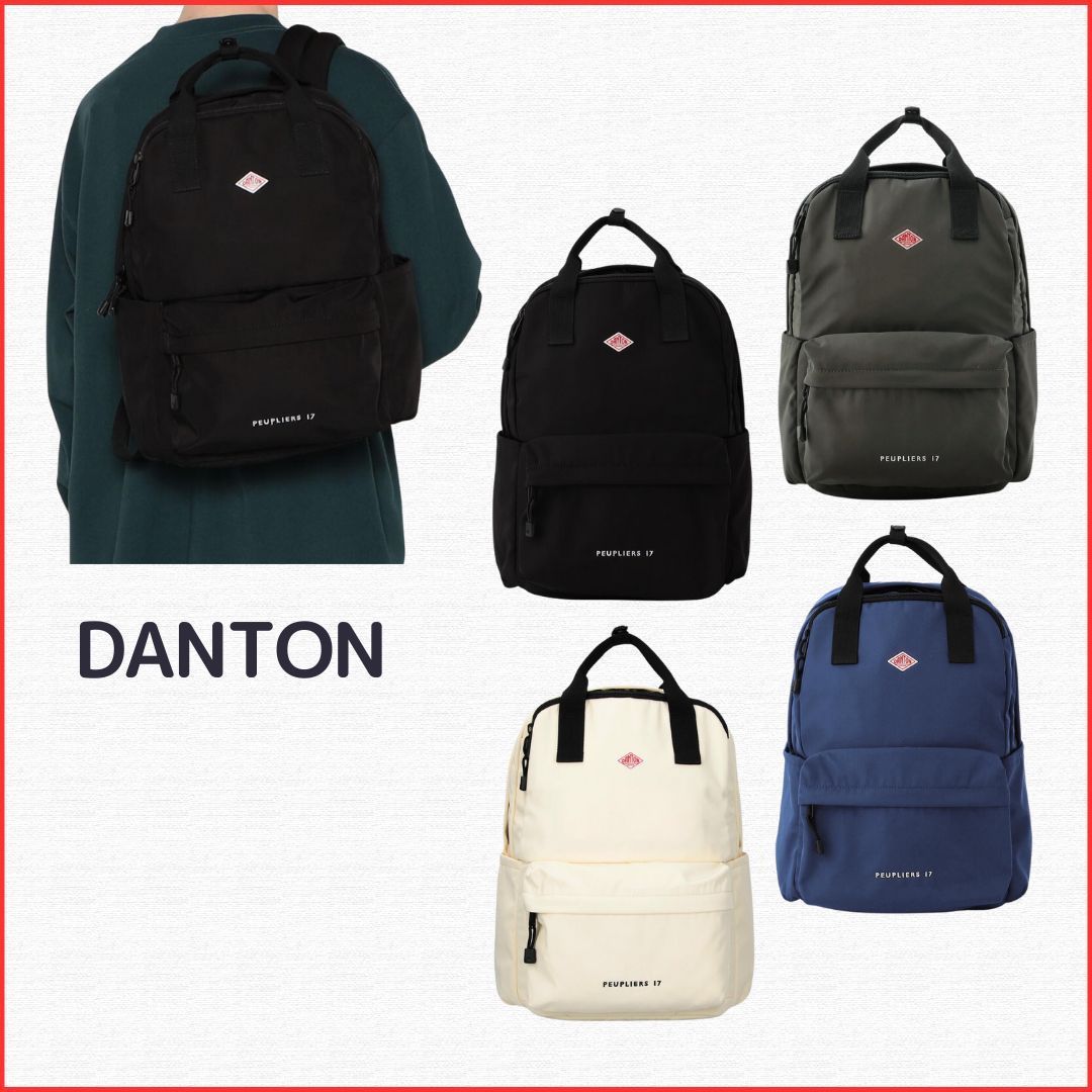 国内発送【DANTON】POLYESTER TWILL BACKPACK〈PEUPLIERS 17〉