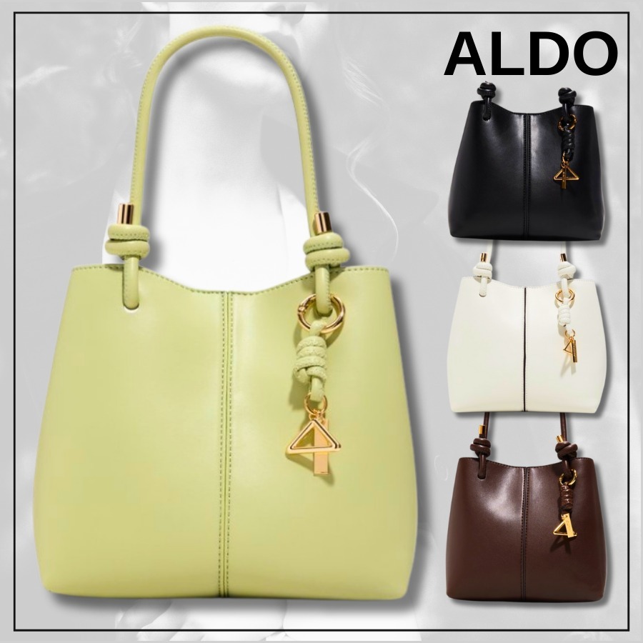 【追跡あり!】ALDO ノット デザイン ハンドル サッチェルバッグ