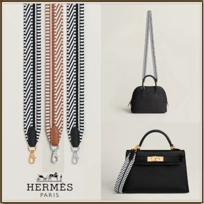 フランス発 HERMES バンドリエール Sangle Cavale 25 mm 金具小