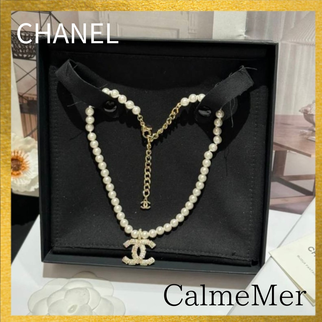 【CHANEL】新作24C ☆ パール ネックレス ☆