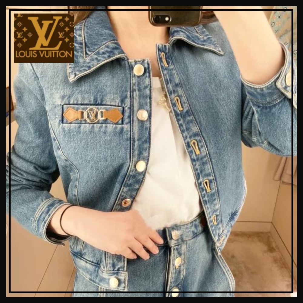 【広瀬すずさん着用♡】Louis Vuitton デニムジャケット