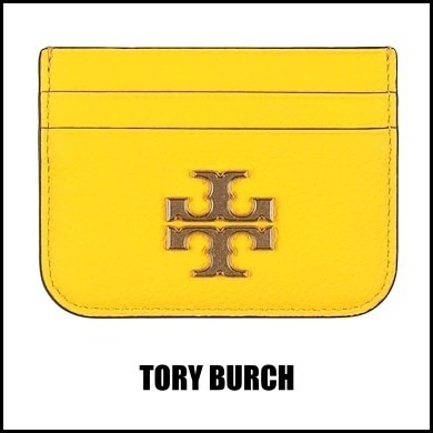 【Tory Burch】 ロゴ レザー カードケース ※送関込
