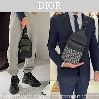 海外限定 メンズ Dior 斜めかけバッグ Rider2.0 Sling Bag