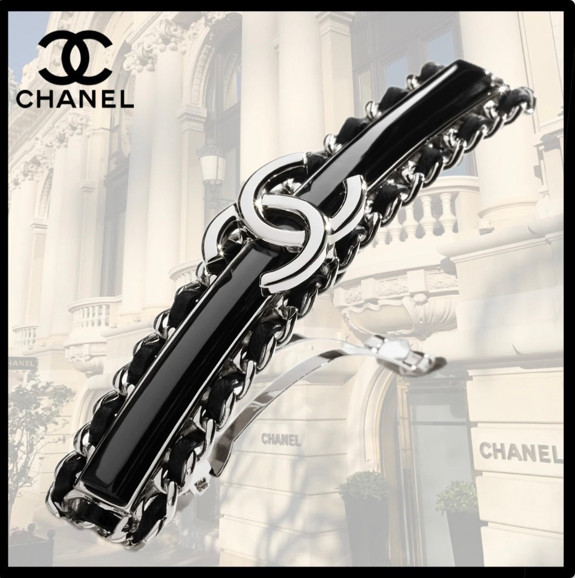 【大人可愛い♪】CHANEL バレッタ ヘアクリップ