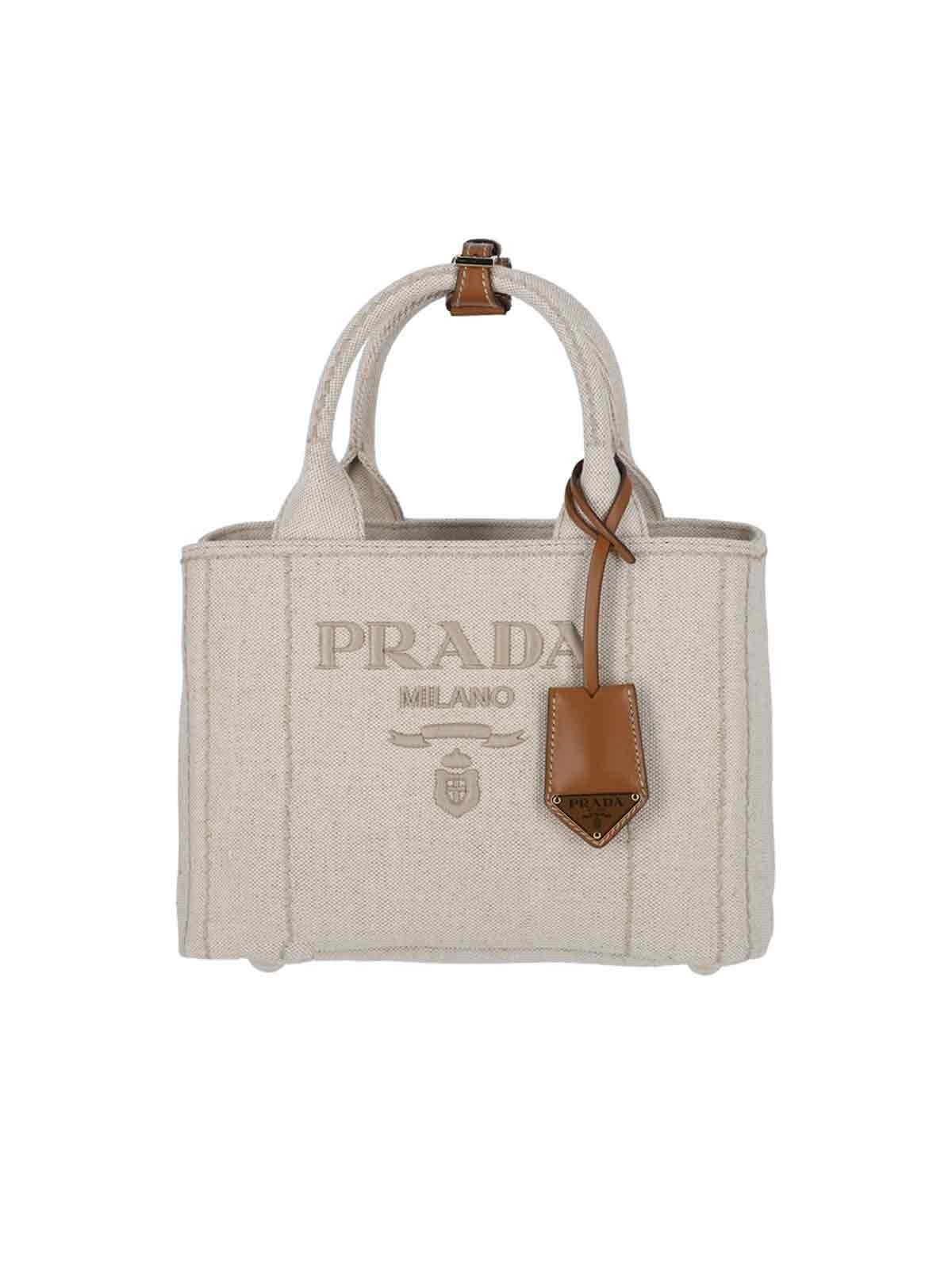 PRADA プラダ ロゴ トートバッグ 関税送料無料