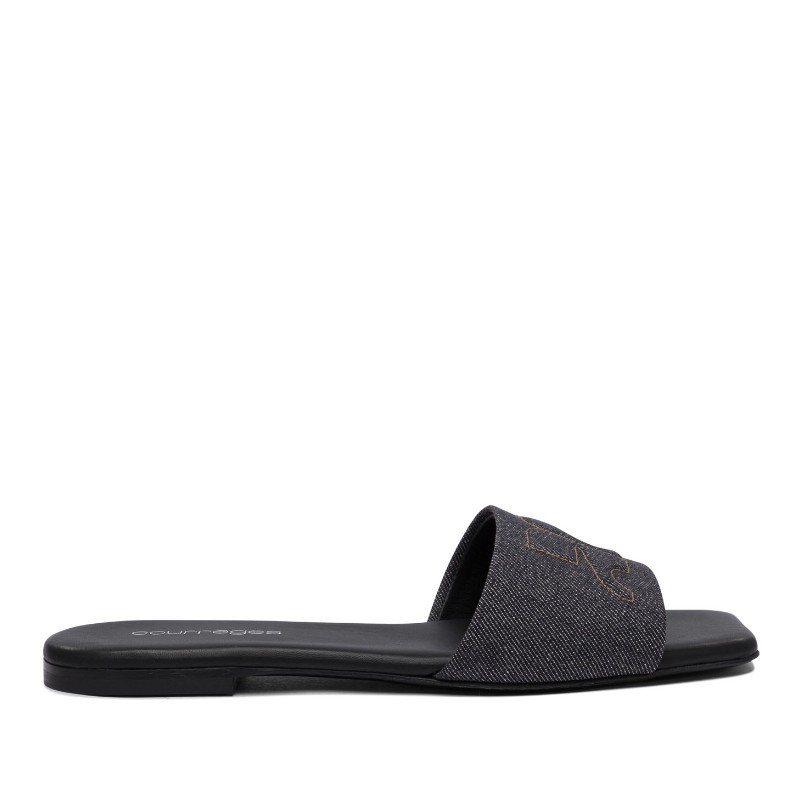 サンダル・ミュール Courreges SS25 Sandals (125SSD025DE0036 9011)