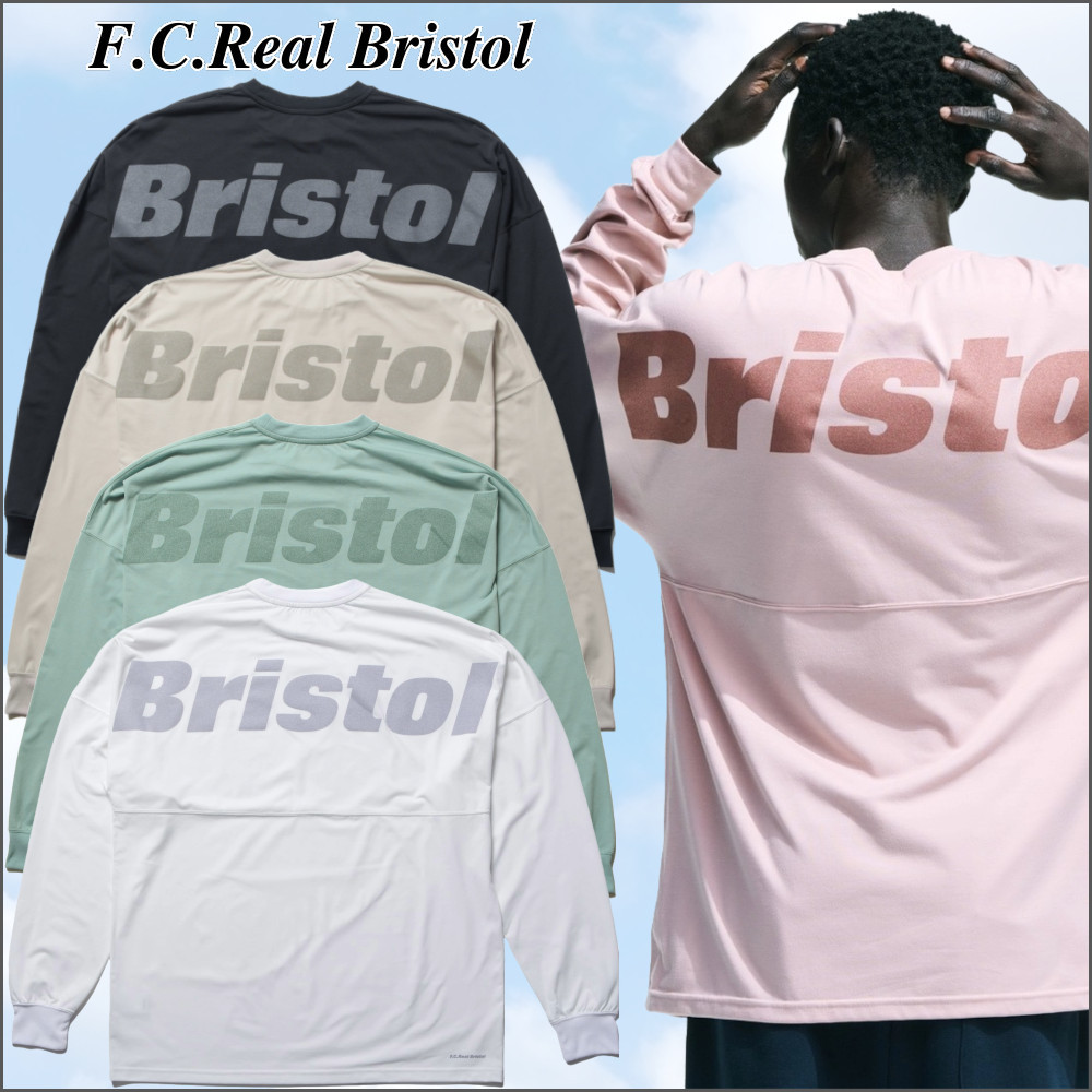 【F.C.Real Bristol】BIG LOGO L/S BAGGY TEE