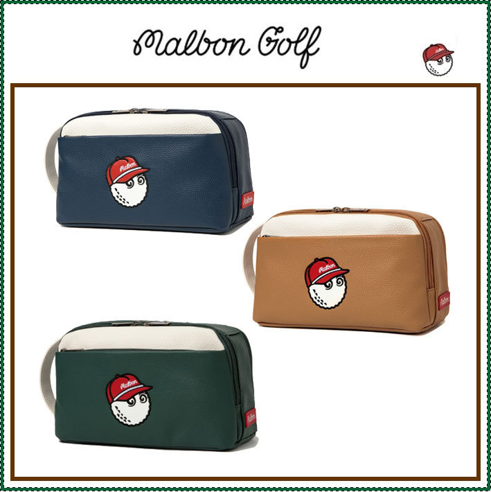【MALBON GOLF】 Basic Performance Pouch /追跡付