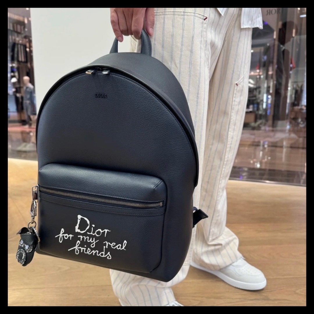 【シックな雰囲気♪】DIOR★HYLTON NEL Rider 2.0 ベルトバッグ DIOR | DIOR AND HYLTON NEL Rider 2.0 ジップ付き バックパック