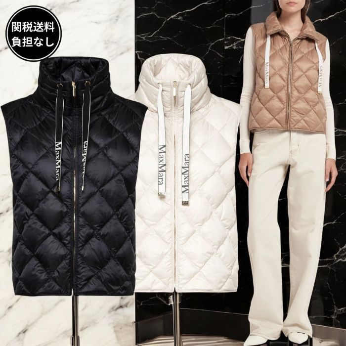 Max Mara the CUBE TREGIC キルティング ベスト 3色 関税送料込