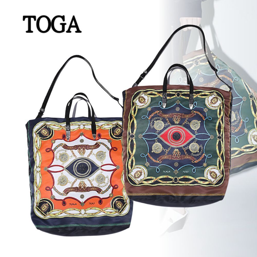 【TOGA】Ｐｒｉｎｔ ｔｏｔｅ ｂａｇ トートバッグ
